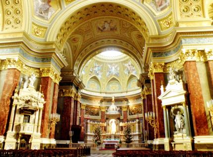Budapešť Interiér Baziliky sv. Štefana8.jpg
